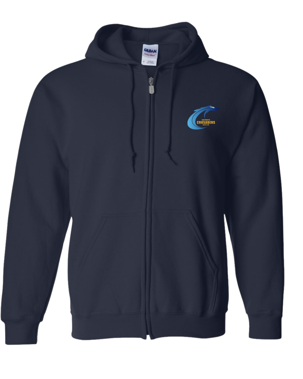 Unisex Heavy Blend™ Full Zip Hooded Sweatshirt (Small Logo) - $25 Donation to DCSC